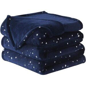 Ultra Soft Throw Blanket Microplush Fleece Bed Blanket Sofa Couch All Season Nav